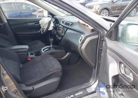 2016 Nissan Rogue Sv из США, поврежденный, VIN JN8AT2MT6GW026058